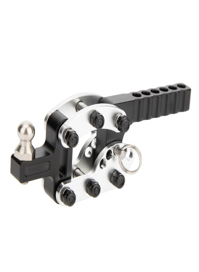 MEUS RACING ملحقات سيارات التحكم عن بعد من MEUS RACING بمقياس 1/10، وصلة سحب مقطورة، وصلة سحب قابلة للطي لسيارات Axial SCX10 و Traxxas TRX4 - Image 1